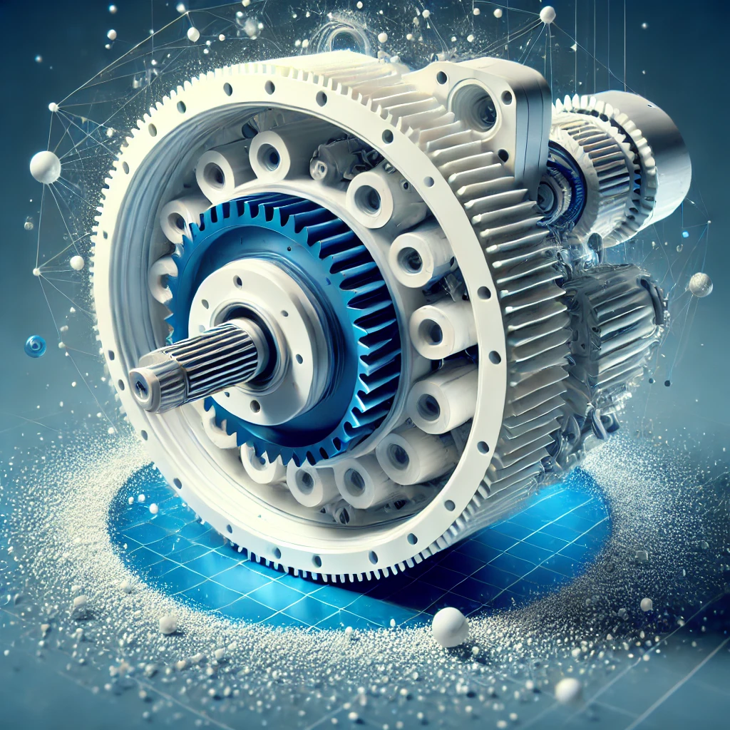 Planung und Entwicklung von technischen Konstruktionen, Vorrichtungen, Geräten und Ersatzteilen, angepasst an die individuellen Anforderungen des Kunden. Beispielbild: 3D Modell eines Zykloidgetriebes