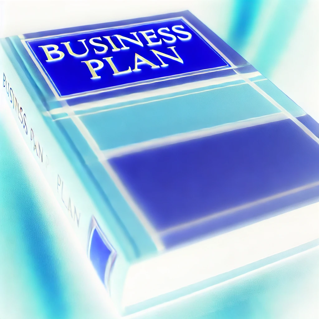 Erstellung von detaillierten Businessplänen und Finanzierungsstrategien für KMU und Start-ups, inklusive Marktanalysen und Investitionsplanung. Beispielbild: ein Buch mit der Aufschrift Businessplan